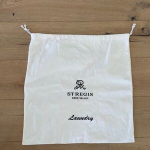 St. Regis White Laundry Bag